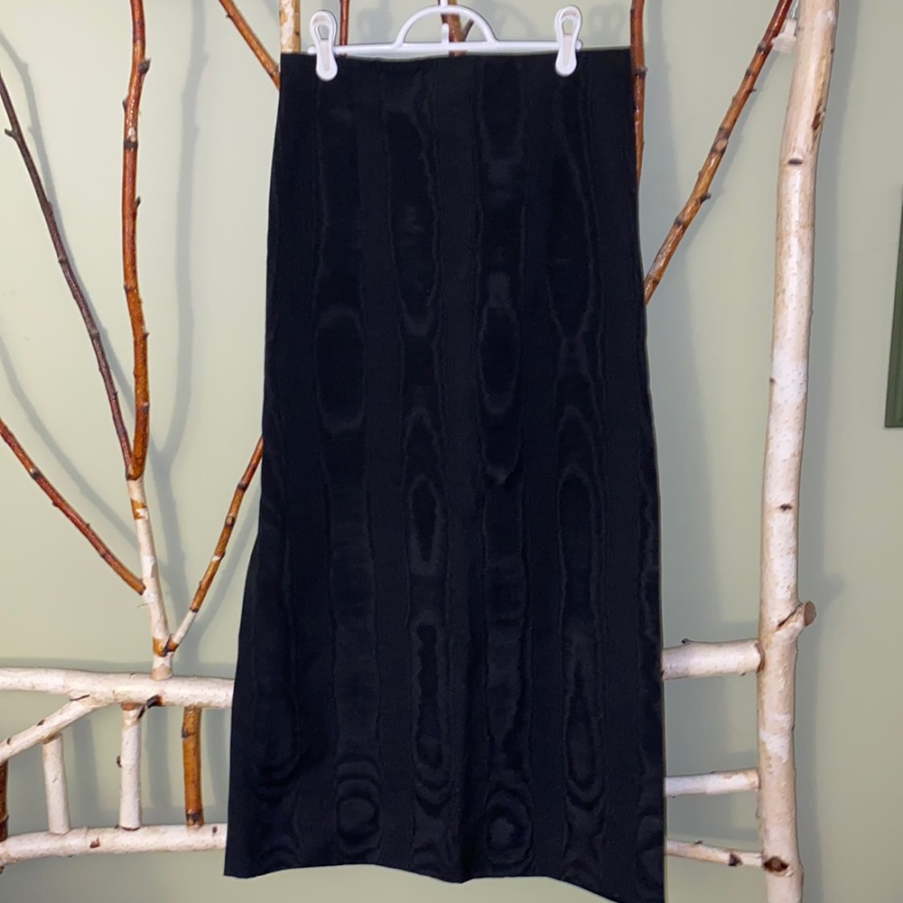 Vintage full length straight skirt. Hand made.